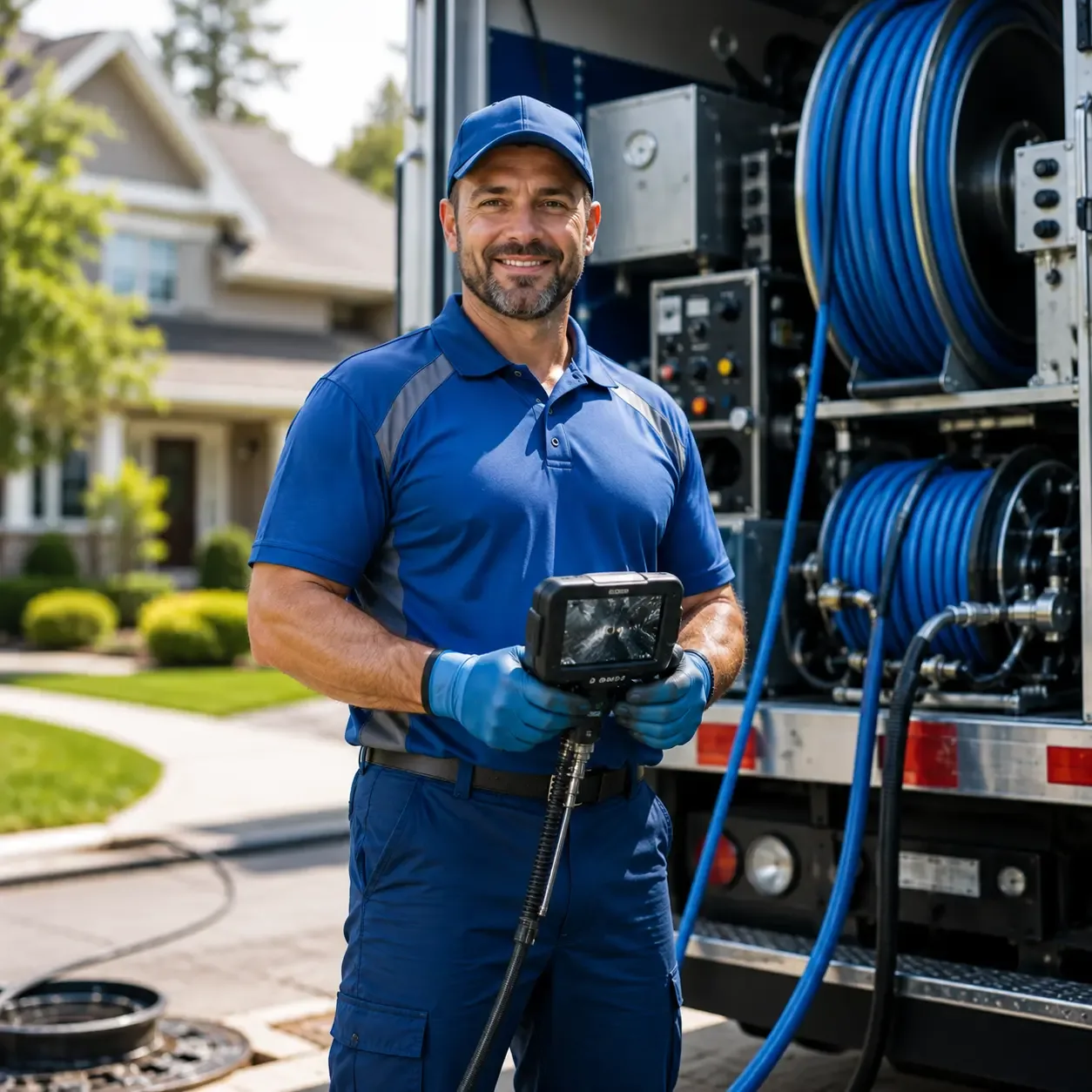 Local outdoor drain cleaning specialists in Martin City, MT